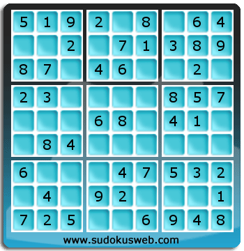 Sudoku von sehr einfacher höhe