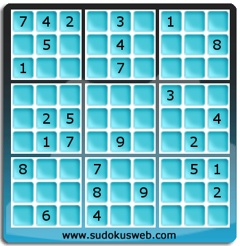 Sudoku von Fachmännischer höhe