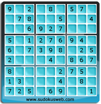 Sudoku de Nivell Molt Fàcil Sudoku de Nivell Molt Fàcil