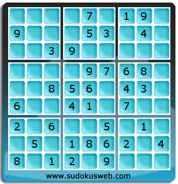 Sudoku von einfacher höhe