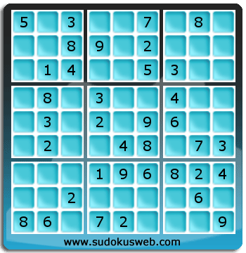 Sudoku de Niveau Facile Sudoku de Niveau Facile