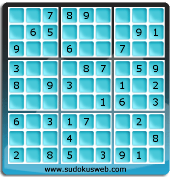 Nivel Facil de Sudoku