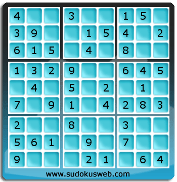 Sudoku de Niveau Très Facile