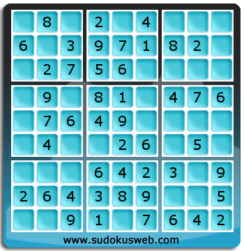 Nivel Muito Facil de Sudoku