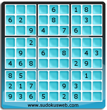 Sudoku von einfacher höhe