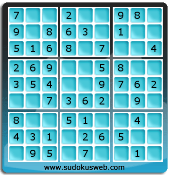 Sudoku de Nivel Muy Fácil