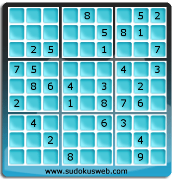 Nivel Medio de Sudoku Nivel Medio de Sudoku