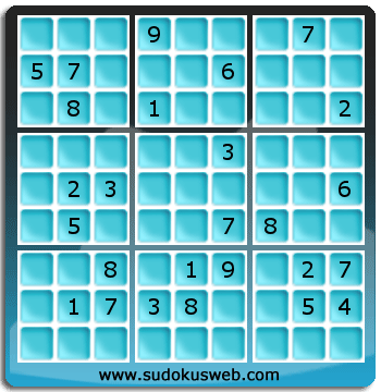 Nivel Dificil de Sudoku Nivel Dificil de Sudoku
