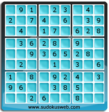 Nivel Muito Facil de Sudoku