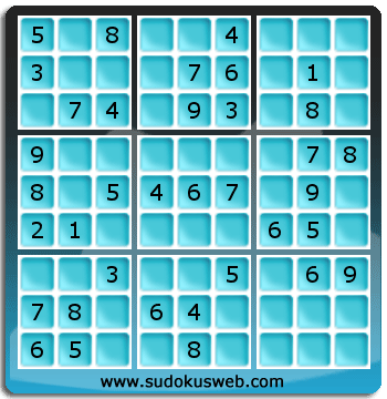 Sudoku de Niveau Facile