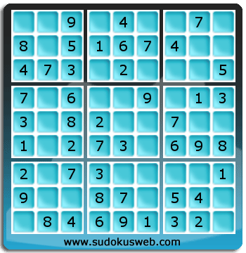 Sudoku de Nivell Molt Fàcil Sudoku de Nivell Molt Fàcil