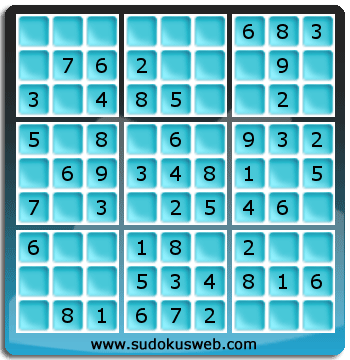 Very Easy Level Sudoku