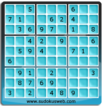 Sudoku de Niveau Facile Sudoku de Niveau Facile