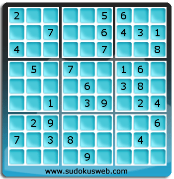 Sudoku de Niveau Moyen Sudoku de Niveau Moyen