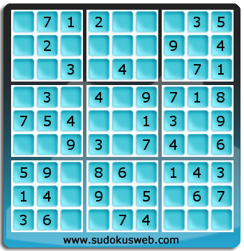 Sudoku von sehr einfacher höhe