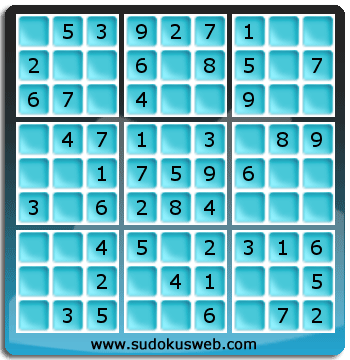 Sudoku von sehr einfacher höhe