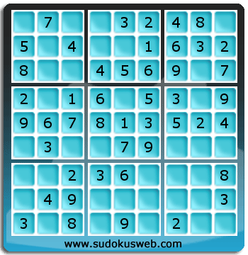 Nivel Muito Facil de Sudoku Nivel Muito Facil de Sudoku