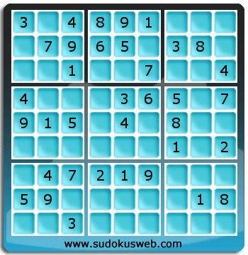 Nivel Facil de Sudoku Nivel Facil de Sudoku
