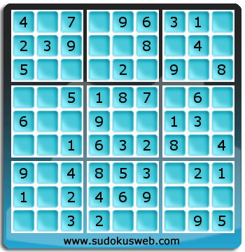 Sudoku de Nivel Muy Fácil