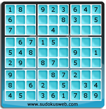 Sudoku von sehr einfacher höhe