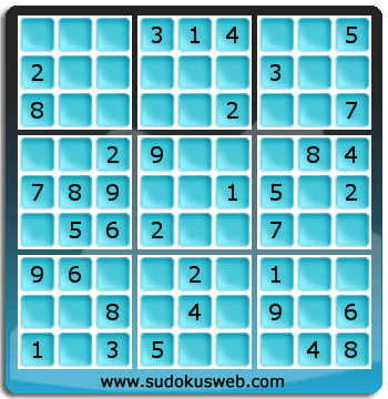 Sudoku von einfacher höhe