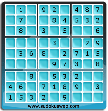 Sudoku de Nivell Molt Fàcil Sudoku de Nivell Molt Fàcil