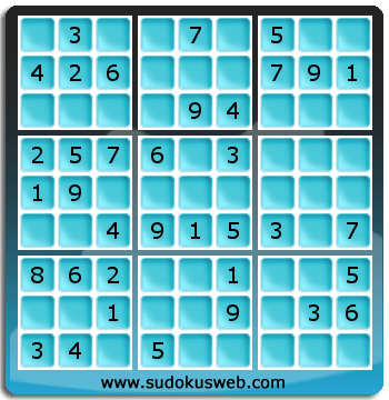 Sudoku de Nivell Fàcil Sudoku de Nivell Fàcil