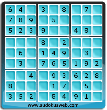 Sudoku de Niveau Très Facile Sudoku de Niveau Très Facile
