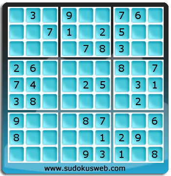 Sudoku de Niveau Facile Sudoku de Niveau Facile