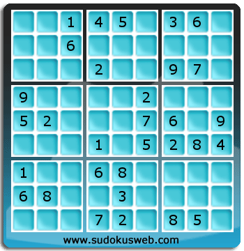 Sudoku von mittelmässiger höhe