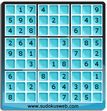 Sudoku von sehr einfacher höhe