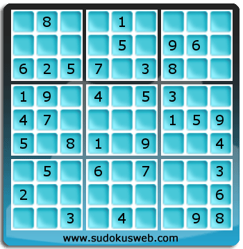 Sudoku von einfacher höhe