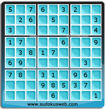 Nivel Facil de Sudoku