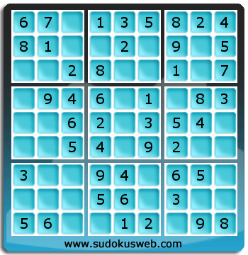 Sudoku de Nivel Muy Fácil