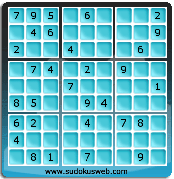 Sudoku von mittelmässiger höhe