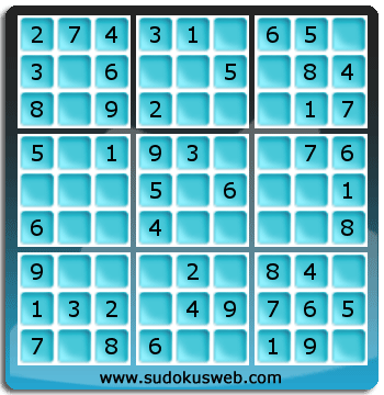 Sudoku von sehr einfacher höhe