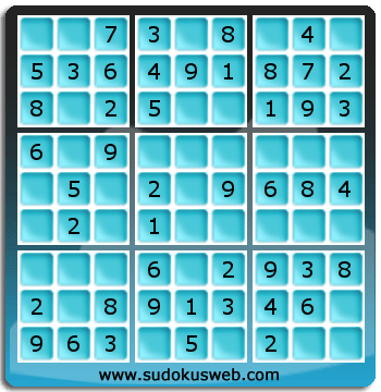 Sudoku von sehr einfacher höhe