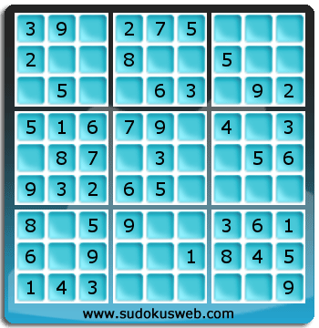 Sudoku de Niveau Très Facile