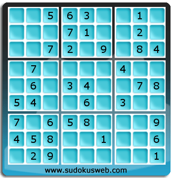 Nivel Facil de Sudoku Nivel Facil de Sudoku