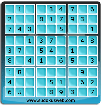 Nivel Muito Facil de Sudoku