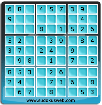 Sudoku de Niveau Très Facile