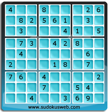 Sudoku von einfacher höhe