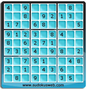 Sudoku von sehr einfacher höhe