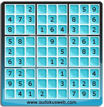 Nivel Muito Facil de Sudoku Nivel Muito Facil de Sudoku