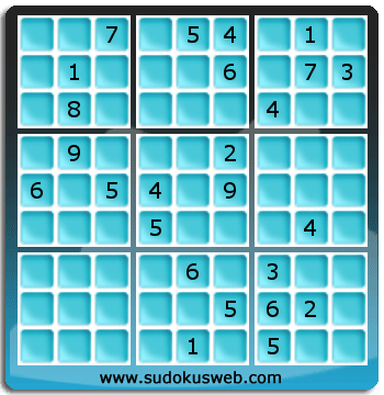 Nivel Dificil de Sudoku Nivel Dificil de Sudoku
