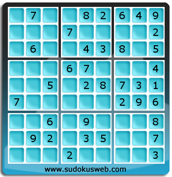 Sudoku von einfacher höhe