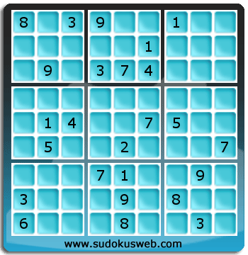 Sudoku von Fachmännischer höhe