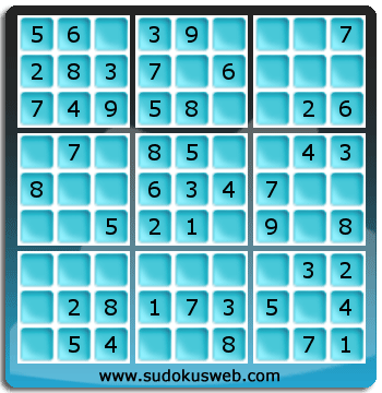 Sudoku de Nivel Muy Fácil