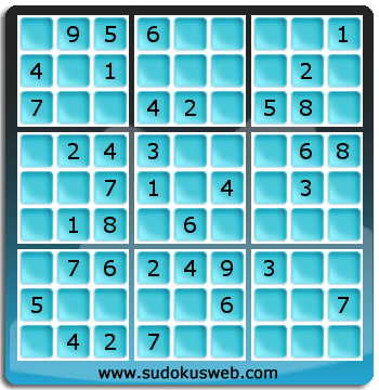 Sudoku von einfacher höhe