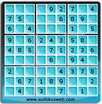 Sudoku von sehr einfacher höhe